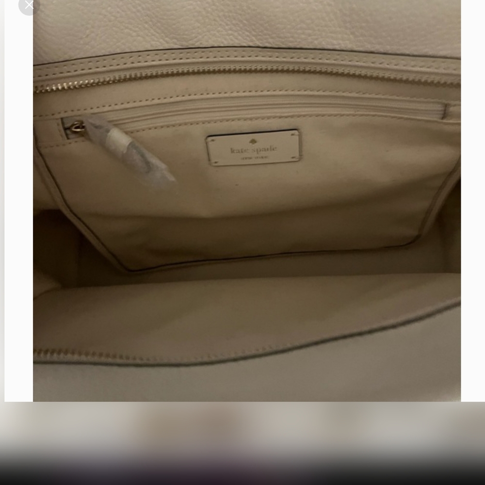 Kate Spade Ella Tote In Parchment NWOT - Picture 2 of 3